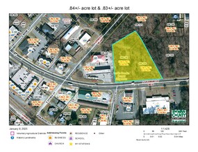 00 Salisbury Ave, Granite Quarry, NC - VISTA AÉREA  vista de mapa - Image1