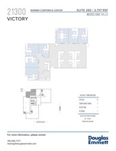 21300 Victory Blvd, Woodland Hills, CA en alquiler Plano de la planta- Imagen 1 de 1