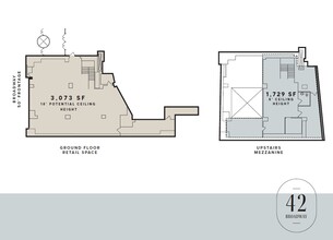 42 Broadway, New York, NY en alquiler Plano de la planta- Imagen 1 de 1