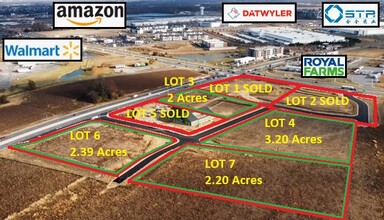 835 Middletown Warwick Rd, Middletown, DE - VISTA AÉREA  vista de mapa