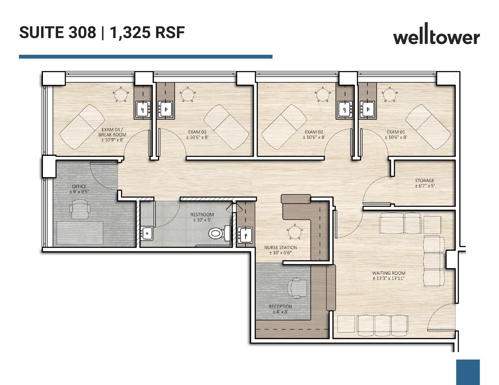 2021 K St NW, Washington, DC en alquiler Plano de la planta- Imagen 1 de 1