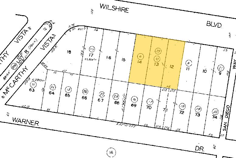 6222 Wilshire Blvd, Los Angeles, CA en alquiler - Plano de solar - Imagen 2 de 6