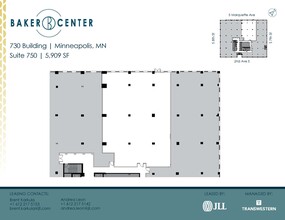 733 Marquette Ave, Minneapolis, MN en alquiler Plano de la planta- Imagen 1 de 1