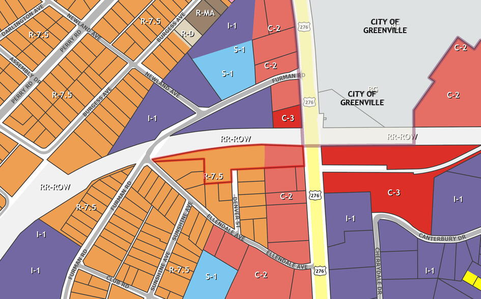 Poinsett Hwy, Greenville, SC en venta - Foto del edificio - Imagen 2 de 3