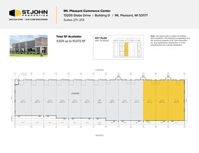 13203 Globe Dr, Mount Pleasant, WI en alquiler Plano del sitio- Imagen 2 de 2