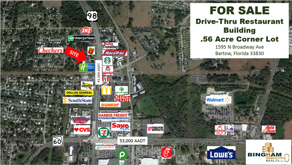 1595 N Broadway Ave, Bartow, FL en venta - Foto del edificio - Imagen 2 de 10