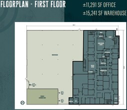 6713 S Eastern Ave, Las Vegas, NV en alquiler Plano de la planta- Imagen 2 de 2