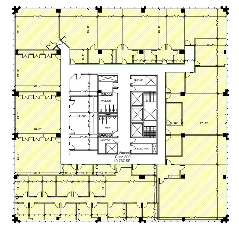 1111 Plaza Dr, Schaumburg, IL en alquiler Plano de la planta- Imagen 1 de 1