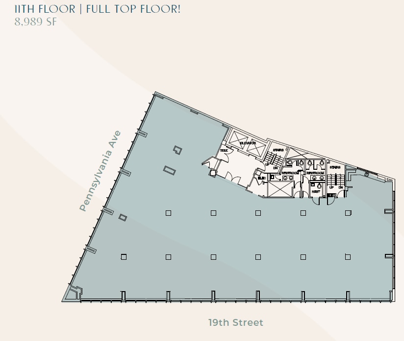 1901 Pennsylvania Ave NW, Washington, DC en alquiler Plano de la planta- Imagen 1 de 1