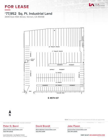 2640 E 45th St, Vernon, CA en alquiler - Plano del sitio - Imagen 2 de 2