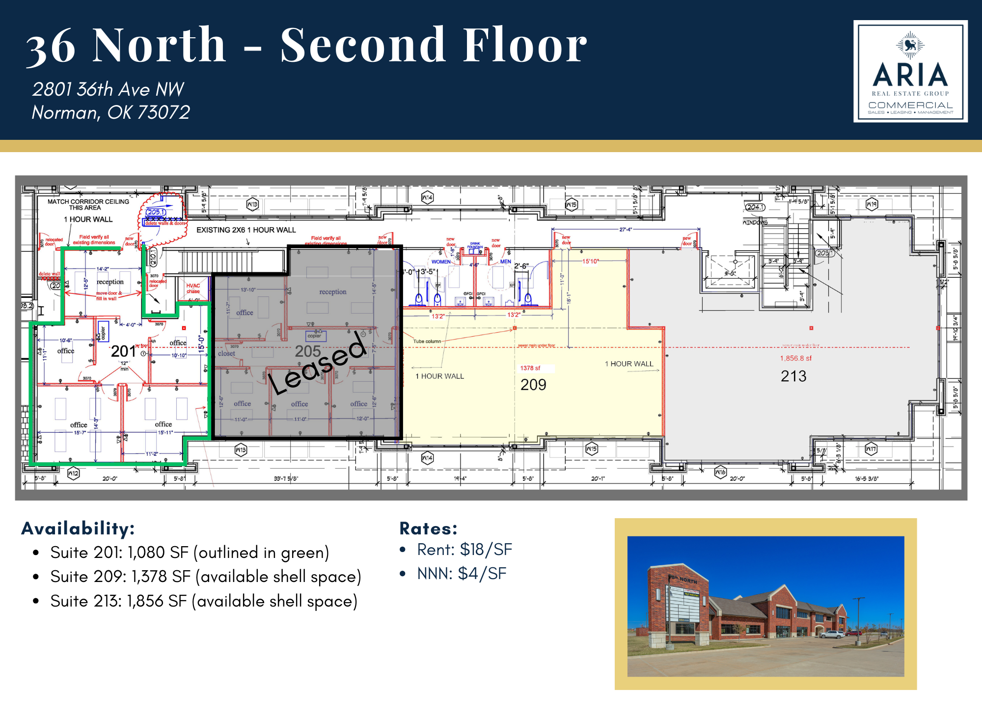 2801 36th Ave NW, Norman, OK en alquiler Plano de la planta- Imagen 1 de 1