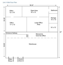 11082-11098 Southland Rd, Forest Park, OH en alquiler Plano de la planta- Imagen 1 de 1