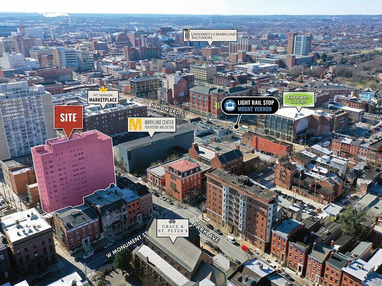 611 Park Ave, Baltimore, MD en alquiler - Foto del edificio - Imagen 3 de 8