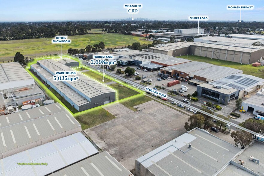 76 Carroll Rd, Oakleigh South en alquiler - Vista aérea - Imagen 2 de 3