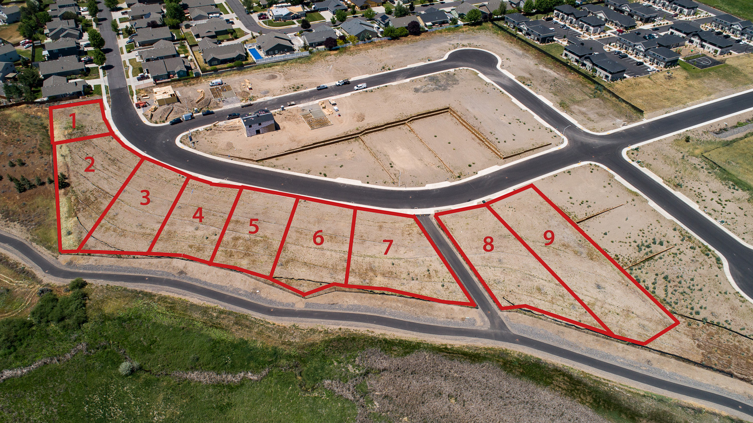 Lots 1-9 Cobblestone Ct, Prineville, OR en venta Vista aérea- Imagen 1 de 12