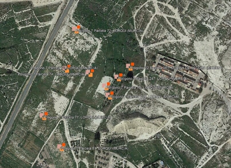 Terreno en Lorquí, Murcia en venta - Vista aérea - Imagen 3 de 3