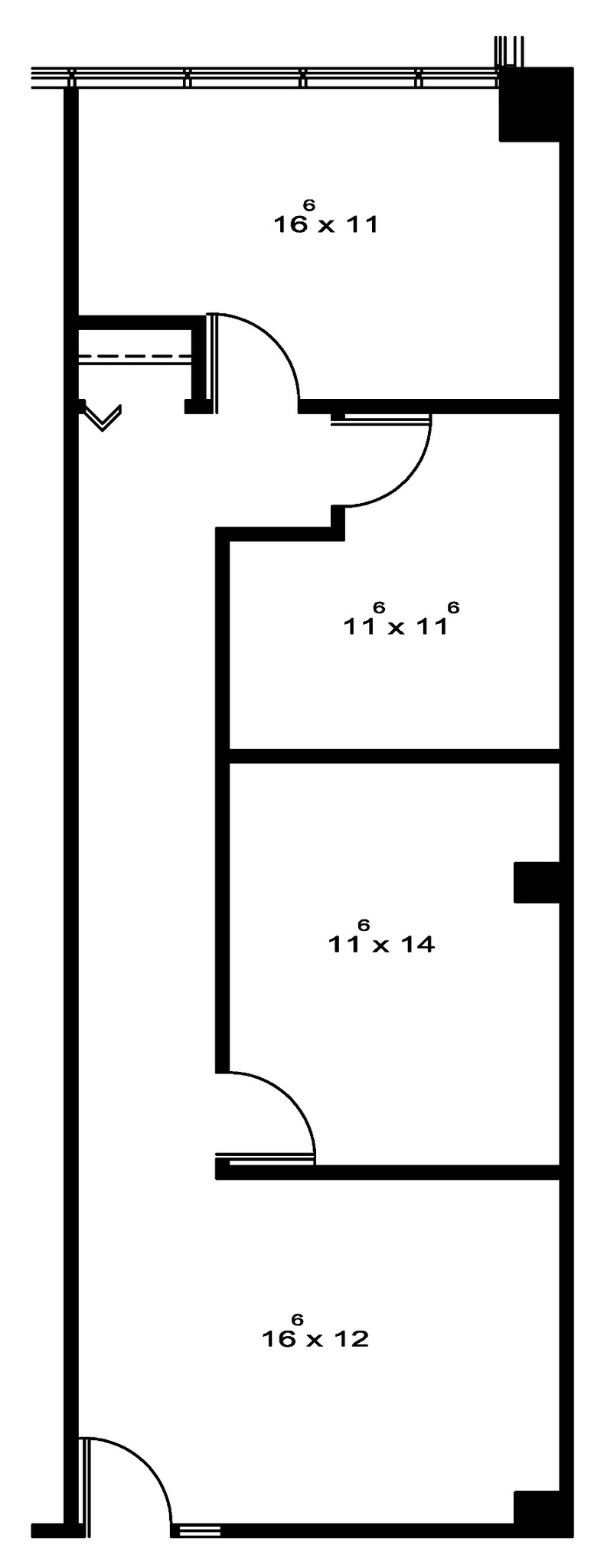 100 Galleria Officentre, Southfield, MI en venta Plano de la planta- Imagen 1 de 2