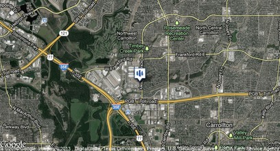 1411 Lemay Dr, Carrollton, TX - VISTA AÉREA  vista de mapa