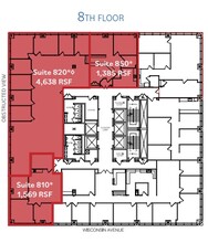 250 E Wisconsin Ave, Milwaukee, WI en alquiler Plano de la planta- Imagen 1 de 1