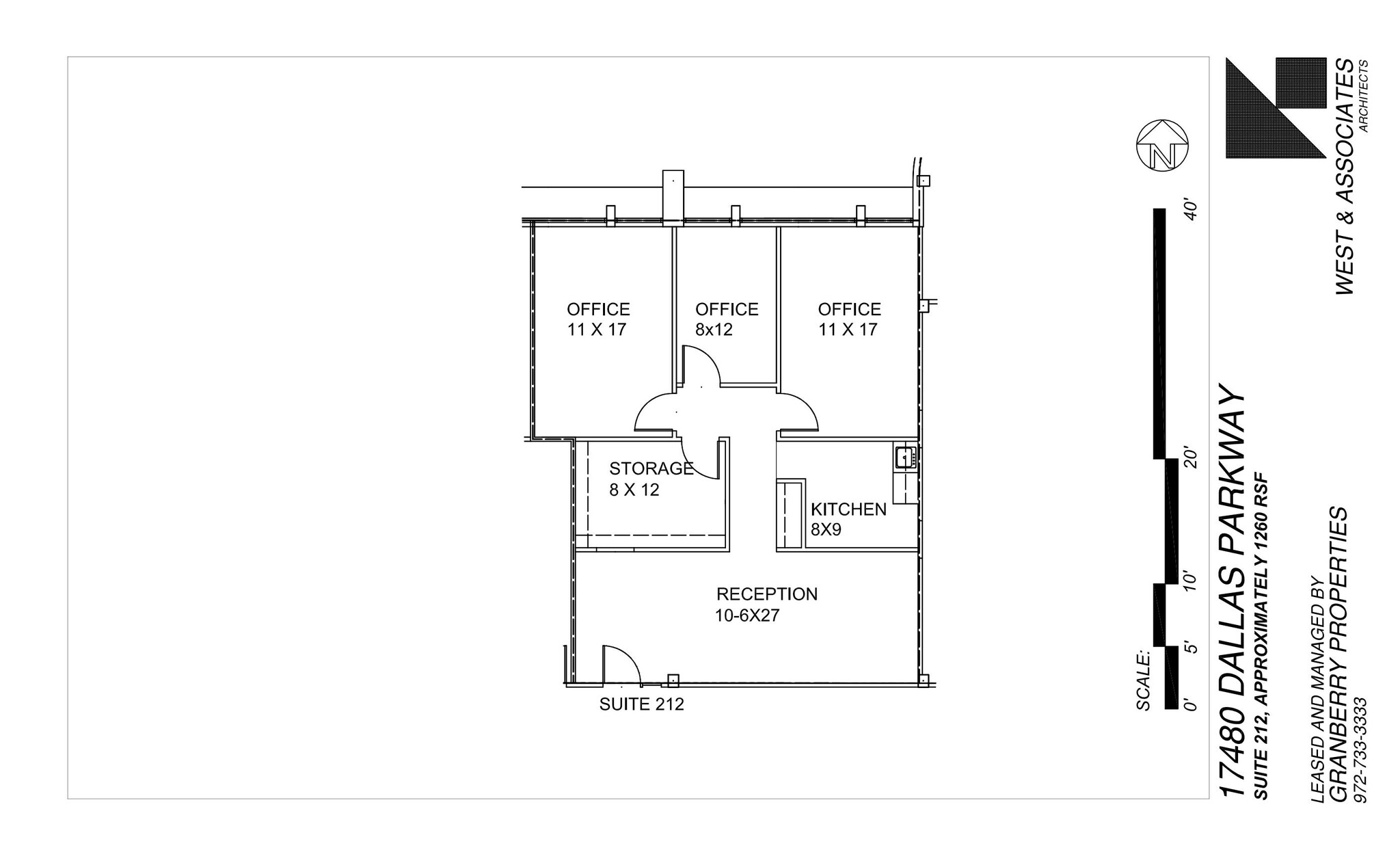 17480 Dallas Pky, Dallas, TX en alquiler Plano de la planta- Imagen 1 de 1