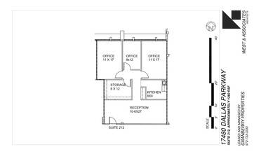 17480 Dallas Pky, Dallas, TX en alquiler Plano de la planta- Imagen 1 de 1