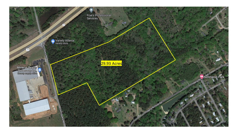 0 Jim Daws Rd, Monroe, GA en venta - Foto del edificio - Imagen 1 de 4