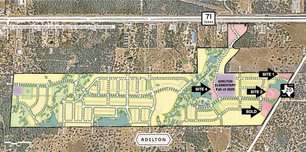 NWC Adelton and Blume Dr blvd, Bastrop, TX en venta - Foto principal - Imagen 3 de 3