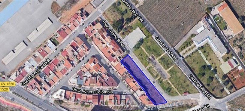 Castellon - Castello de la Plana, Mestrets, CASTELLÓN DE LA PLANA, Castellón en venta - Plano de la planta - Imagen 2 de 5