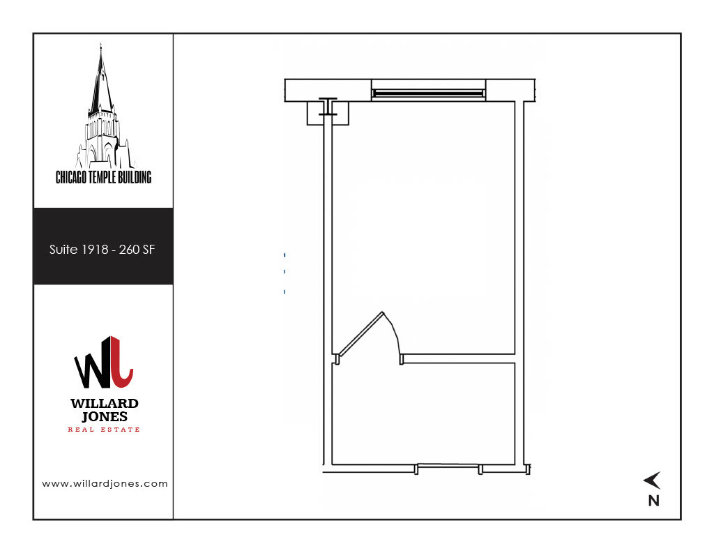 77 W Washington St, Chicago, IL en alquiler Plano de la planta- Imagen 1 de 1