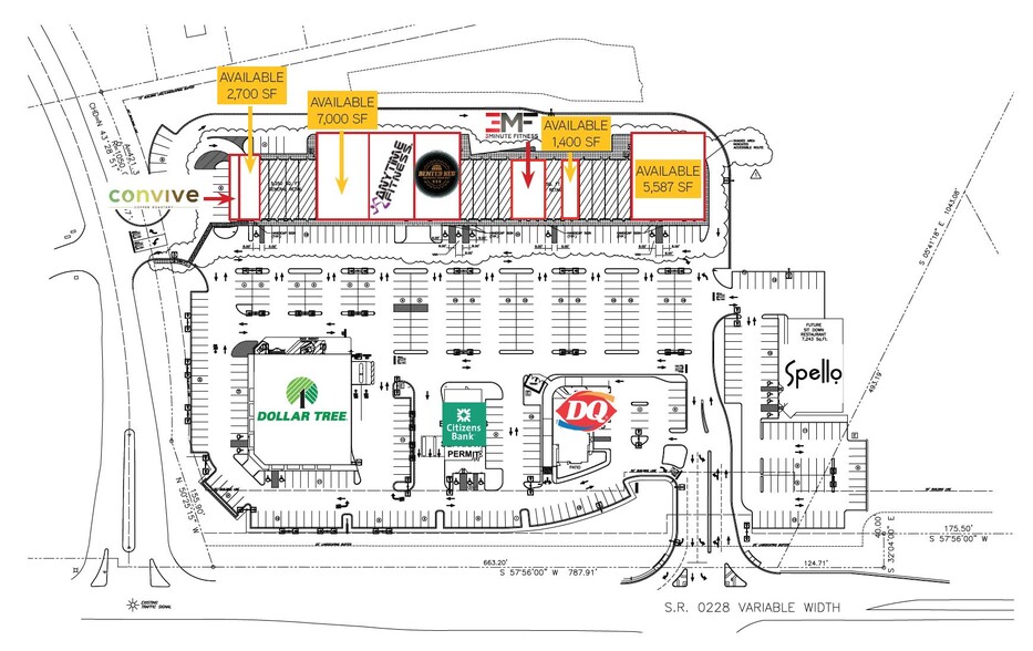 300-309 Adams Ridge Blvd, Mars, PA en alquiler - Plano del sitio - Imagen 3 de 5