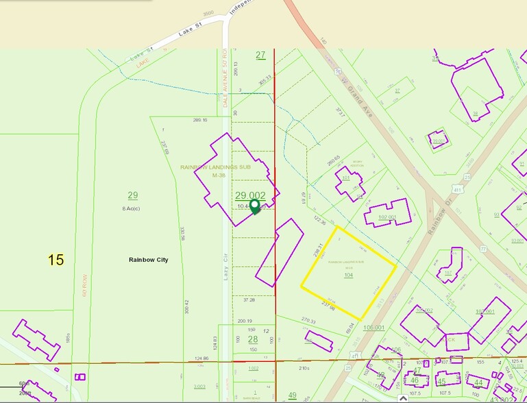 Rainbow Dr, Rainbow City, AL en alquiler - Plano de solar - Imagen 3 de 3