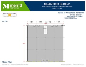 650 Corporate Dr, Stafford, VA en alquiler Plano de la planta- Imagen 1 de 1