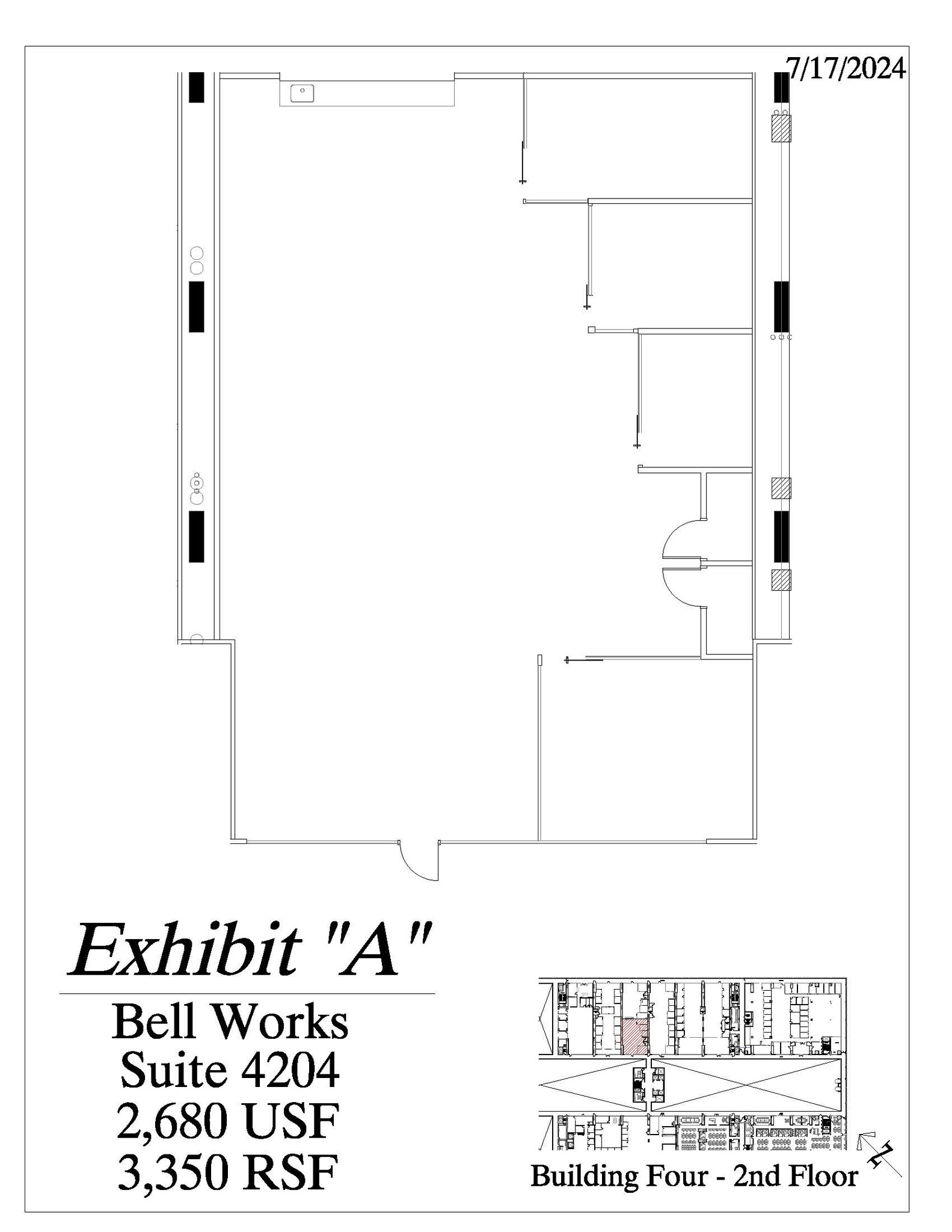 101 Crawfords Corner Rd, Holmdel, NJ en alquiler Plano de la planta- Imagen 1 de 1