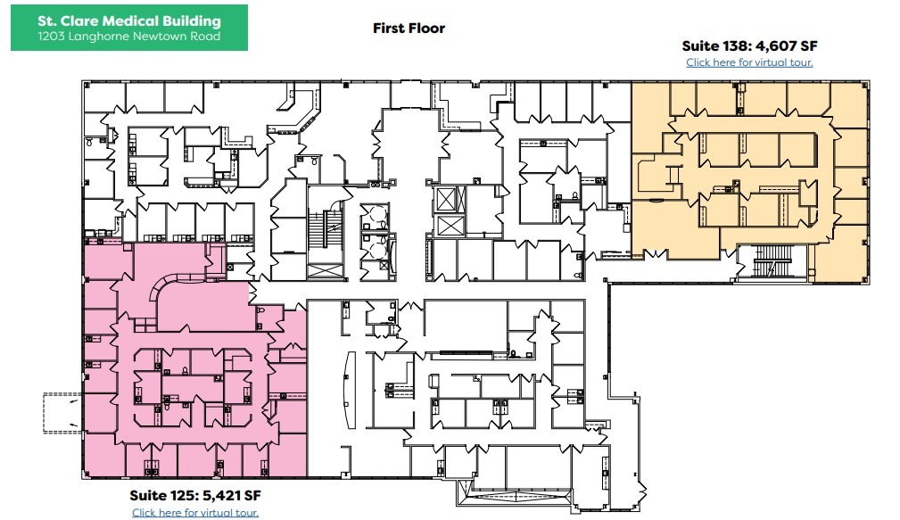 1203 Langhorne Newtown Rd, Langhorne, PA en alquiler Plano de la planta- Imagen 1 de 1