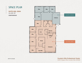 13620 N Saguaro Blvd, Fountain Hills, AZ en alquiler Plano de la planta- Imagen 2 de 2