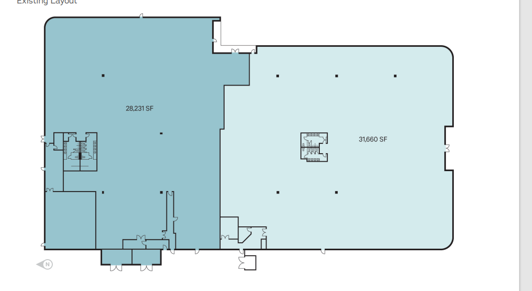 6607-6657 Kaiser Dr, Fremont, CA en alquiler Plano de la planta- Imagen 1 de 1