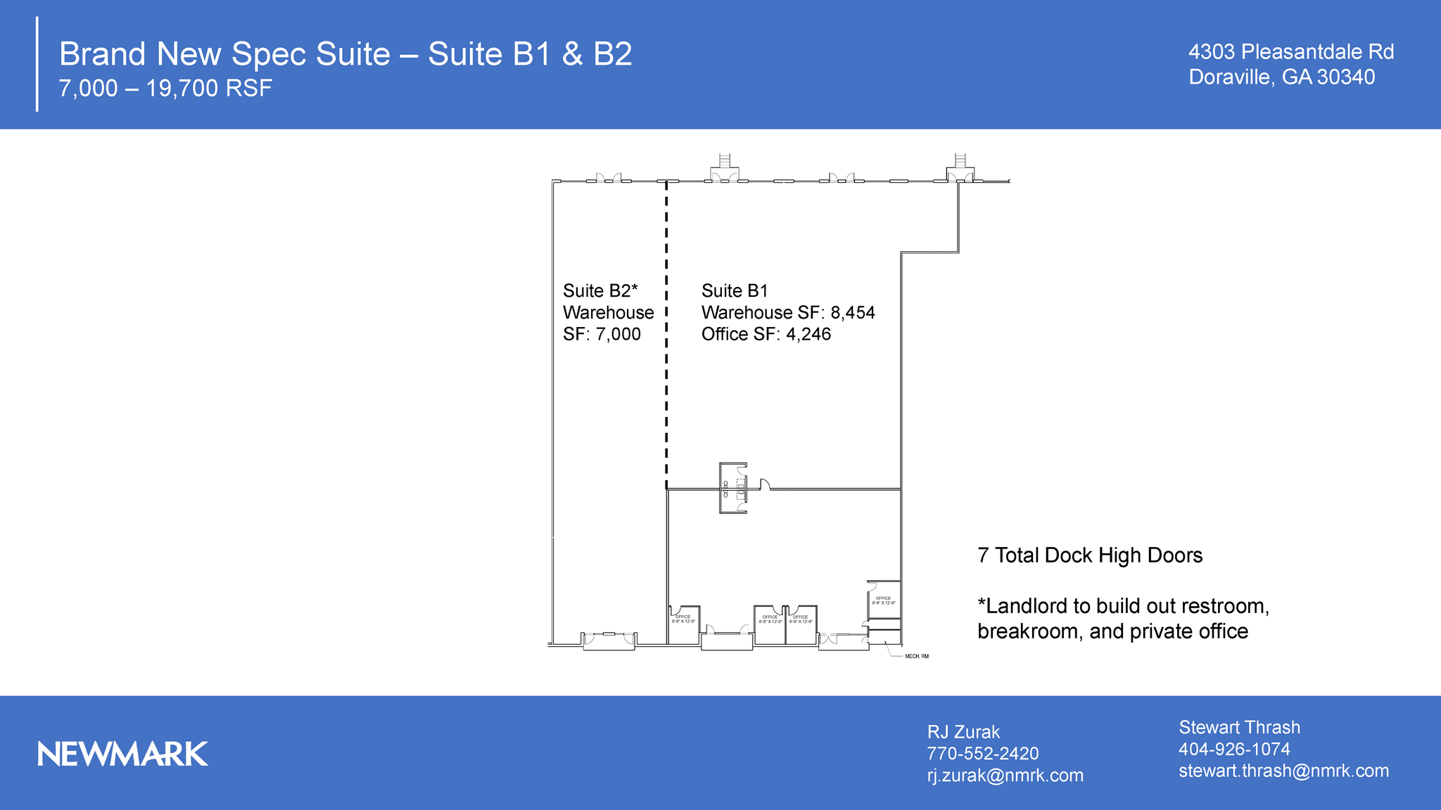 4303 Pleasantdale Rd, Doraville, GA en alquiler Plano de la planta- Imagen 1 de 1