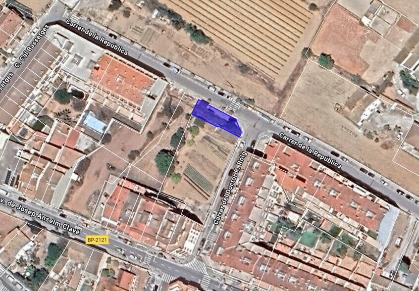 Carrer del Doctor Ramon Roig Rull, 6, Sant Martí Sarroca, Barcelona en venta - Plano de solar - Imagen 3 de 3