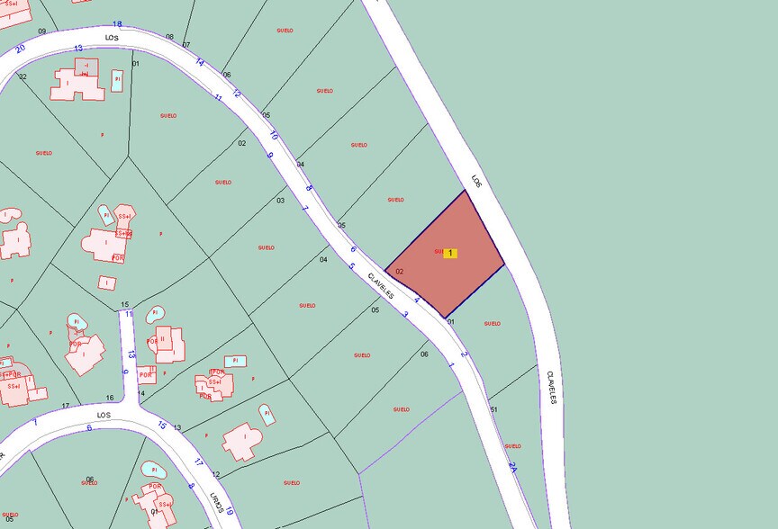 Carrer de los Claveles, Pego, Alicante en venta - Plano de la planta - Imagen 3 de 19