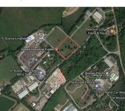 Eastbourne Rd, Lingfield, SRY - AÉREA  vista de mapa