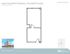 6065 Hillcroft Ave, Houston, TX en alquiler Plano de la planta- Imagen 1 de 1