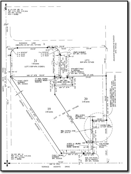 KNA Terrace Heights Drive, Yakima, WA en venta - Plano del sitio - Imagen 2 de 4