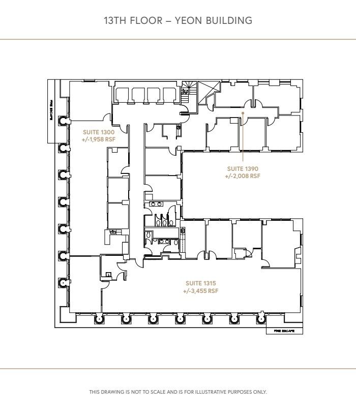 522 SW 5th Ave, Portland, OR en alquiler Plano de la planta- Imagen 1 de 1