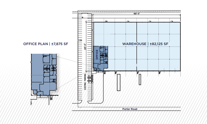 10051 Porter Rd, La Porte, TX en alquiler Plano de la planta- Imagen 1 de 1