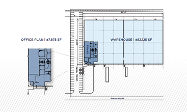 10051 Porter Rd, La Porte, TX en alquiler Plano de la planta- Imagen 1 de 1