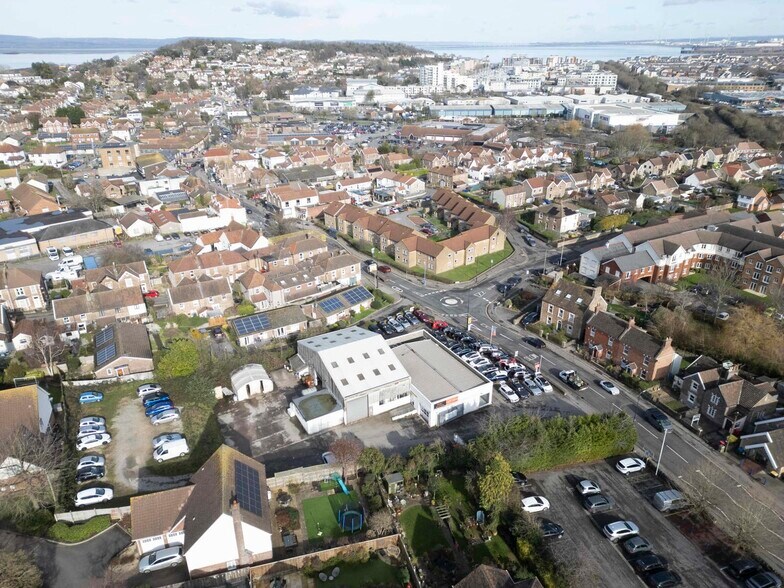 120 High St, Portishead en venta - Vista aérea - Imagen 3 de 8