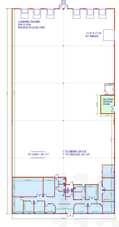 11203-11343 186 St NW, Edmonton, AB en alquiler Plano de la planta- Imagen 1 de 1