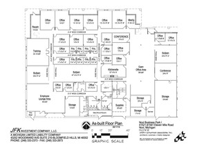 41441-41541 W 11 Mile Rd, Novi, MI en alquiler Plano de la planta- Imagen 1 de 1