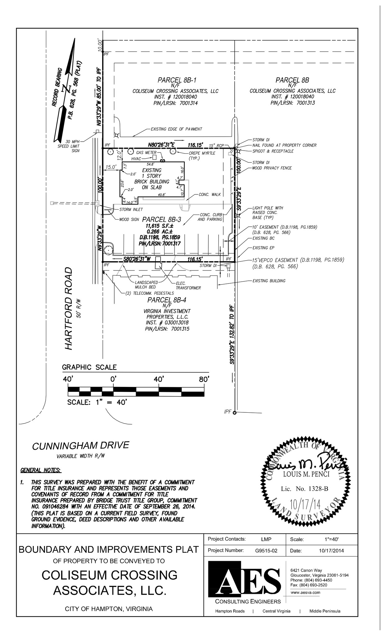 2100 Hartford Rd, Hampton, VA en alquiler Plano del sitio- Imagen 1 de 2