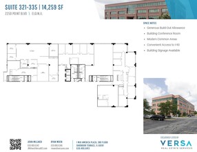 2250 Point Blvd, Elgin, IL en alquiler Plano de la planta- Imagen 2 de 2